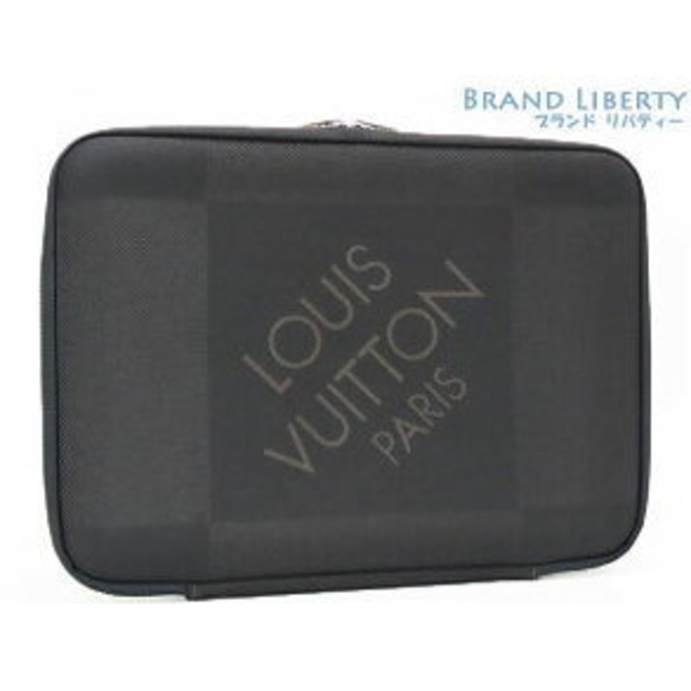 Louis Vuitton Computer Sleeve PM Shoulder Bag Noir Black